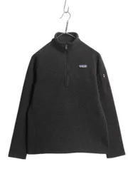 【お得なクーポン配布中!】 パタゴニア ベターセーター ハーフジップ レディース M 黒 16年製 フリース セーター ジャケット プルオーバー ジャンパー 裏起毛 ブラック