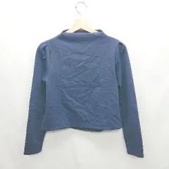 ◇ CECIL McBEE タートルネック 長袖 ロンＴ サイズM ダークブルー レディース E  【1407020020091】