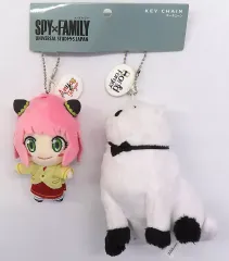 【中古】キーホルダー アーニャ＆ボンド ペアキーチェーン 「SPY×FAMILY シークレット・ミッション」 ユニバーサル・スタジオ・ジャパン限定
