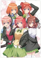 【中古】クリアファイル 集合 衣装交換ver. 描き下ろしイラスト A4クリアファイル 「映画 五等分の花嫁」
