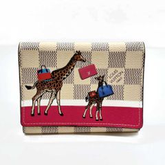 ルイヴィトン ポルトフォイユヴィクトリーヌ ダミエアズール 財布 三  