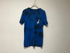 本物デスウィッシュDEATH WISHコットン後染め柄プリント半袖TシャツメンズサーフアメカジミリタリーストリートスケーターワークビジネススーツストリートスケーターモードゴルフドレスロックバンTインナーバイカースポーツ青ブルーSメキシコ製のサムネイル