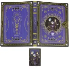 【中古】食玩 トレーディングカード ディズニー ツイステッドワンダーランド ウエハースカードファイル 3.オクタヴィネル寮ver. アニメイト＆プレミアムバンダイ限定