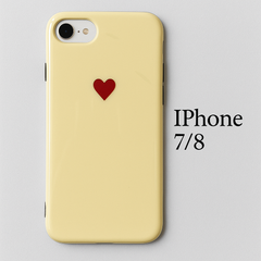 iPhone7/8 ケース ハート柄 シンプルデザイン かわいい 新品