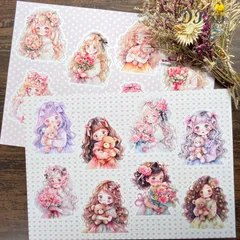 【DP55】デザインペーパー キュートガール