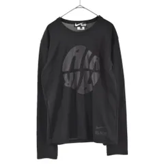 BLACK COMME des GARCONS (ブラックコムデギャルソン) 20AW×NIKE AIRプリントロングスリーブ長袖Tシャツ ブラック 1F-T101のサムネイル