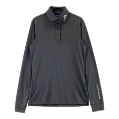 サイズ：S J.LINDEBERG ジェイリンドバーグ  長袖ポロシャツ  グレー系 [240101323112]# ゴルフウェア レディース ストスト