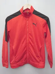 ◇ Θ puma プーマ キッズ 長袖 ジャージ　トラック　ジャケット サイズ150 オレンジ 男の子　女の子 P  【1409250018640】
