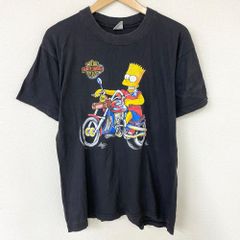 ザ シンプソンズ The Simpsons Tシャツ 半袖 バート シンプソン プリント サイズ：MEN'S S位 ブラック
