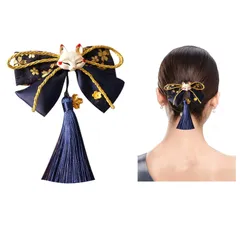 【在庫処分】和装小物 桜柄 可愛い 狐の面 髪飾り ヘアアクセサリー ファッション 髪飾り和風美人 おしゃれ 七五三 着物 お宮祭り 成人式髪飾り 和装 花火大会 結婚式入学 和風 (青)