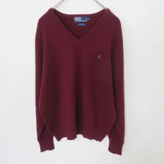 ポロ ラルフローレン Polo by RalphLauren ヴィンテージ Vネック ニット セーター w906311ss