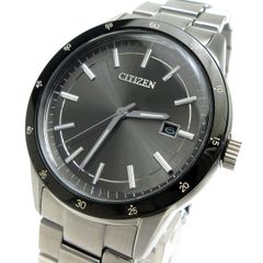 シチズン シチズンコレクション フレキシブル ソーラー メンズ メタルフェイス グレー J810-S083478 時計 CITIZEN AW1164-53H 稼動品