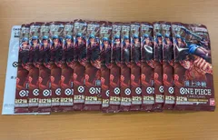 未使用 頂上決戦 OP-02 ブースターパック 15パック+ボックス購入特典1パック ONE PIECE ワンピースカードゲーム