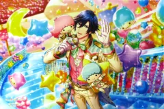 うたプリ　スタツア　大判タオル　音也、トキヤ、セシル うたプリ スタツア 大判タオル 音也、トキヤ、セシル 劇場版