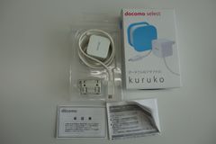 28-13【ジャンク品】正規品　docomo　ポータブルACアダプタ01 kuruko　巻き取りアタッチメントなし