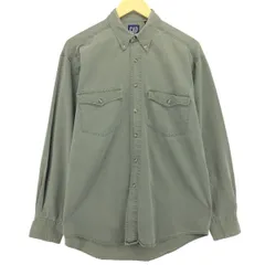 古着 90年代 ギャップ GAP オールドギャップ 長袖 ボタンダウン ワークシャツ メンズM相当 ヴィンテージ/eaa476749