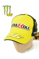 送料無料 60%OFF 新品 VR46 ヴィアール 46 キャップ HOT54 イエロー×ブラック メンズ 帽子 バレンティーノロッシ モンスターエナジー アウトレット