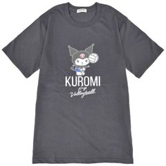 クロミ Tシャツ 半袖 プリント サンリオ キャラクターズ チャコール 春夏