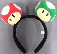 【中古】アクセサリー(非金属) スーパーキノコ カチューシャ 「スーパーマリオ」 ユニバーサル・スタジオ・ジャパン スーパーニンテンドーワールド限定