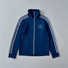 80s アディダス　トラックジャケット　万国旗タグ　adidas vintage track jacket　T1917 B2