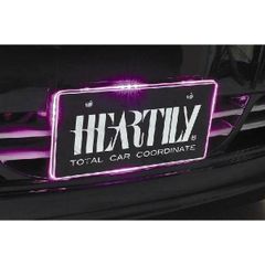 ＬＥＤナンバーベース　各種カラー（こちらはピンクです）