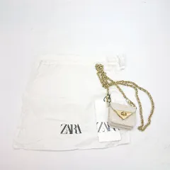 ◇ Θ ◎ ●未使用● Φ ZARA ザラ ショルダーバッグ アイボリー レディース E  【1412090026300】