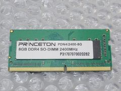 【8GB】【ノートパソコン】【メモリ】【動作確認済み】PRiNCETON　DDR4 SO-DIMM 2400MHz