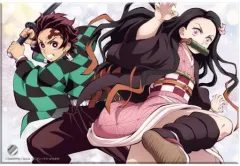 【中古】アクリルスタンド・アクリルパネル 竈門炭治郎＆竈門禰豆子 アクリルプレート 「鬼滅の刃」