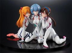 シン・エヴァ劇場版 アスカ・レイ・マリ 3体セット　フィギュア