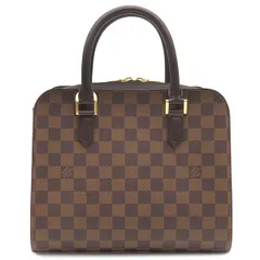 ルイヴィトン LOUIS VUITTON ハンドバッグ トリアナ ダミエキャンバス ダミエエベヌ ゴールド金具 茶  N51155 VI0045 【保存袋】【中古】