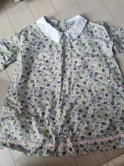 離乳する ワンピース 花柄 110 程度 サイズ