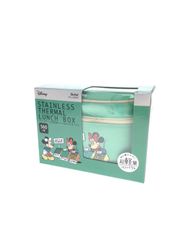スケーター (skater) 抗菌 保温弁当箱 ランチジャー ディズニー ミッキーマウス グリーンワールド 560ml KCLJC6AG-A