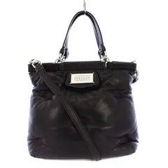 メゾンマルジェラ 11 Maison Margiela 11 Glam Slam Shopping Small グラムスラム ショッピング スモール 2WAY トートバッグ ハンドバッグ ショルダーバッグ 黒 S56WD0133 /KH ●D