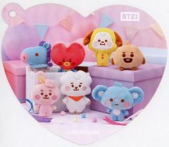 [중고] 캘린더 판촉 캘린더 카드 (2022 년 6-9 월) [BT21 × 반다이]