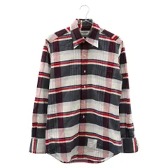 THOM BROWNE (トムブラウン) チェック柄 ボタンダウン長袖シャツ MWL001A-03509960 マルチのサムネイル