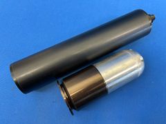 ・ジャンク/現状品 Mosquito Molds/モスキートモールズ 40MM MOSCART モスカート カートリッジ /サイレンサー セット トイガン ミリタリー【G2/0220-1】