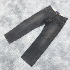 【良品】R.NEWEBOLD アール・ニューボールド  デニム【30】アメカジ  チェック柄  メンズ  黒系  ブラック【送料無料】