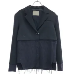 RIM.ARK リムアーク 22AW Symbol embroidery 2way JK ドッキングテーラードジャケット 460FAL30-0780 ネイビー F