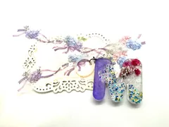 めじるしアクセサリー アンブレラマーカー ペットボトルマーカー チャーム　レジン