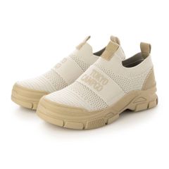 TOKYO CAMPGO / トーキョーキャンプゴー 防滑ボリュームソール  防水スリッポンスニーカー （BEIGE）
