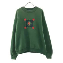 【90's】OARSMAN 短丈　フロントプリントスウェット　刺繍タグ 90's 青刺繍タグ チャンピオン ''CORNELL'' 両面プリント 霜降り