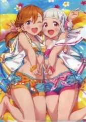 【中古】クリアファイル 澁谷かのん＆嵐千砂都 オリジナルA4クリアファイル 「ラブライブ!総合マガジン LoveLive!Days 2023年7月号」 ゲーマーズ購入特典