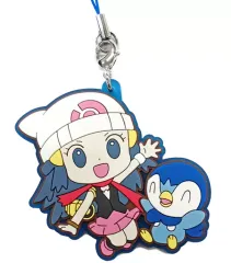 【中古】ストラップ(キャラクター) ヒカリ＆ポッチャマ 「ポケットモンスター ラバーストラップコレクション Pokemon Trainers」 ポケモンセンター限定