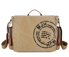 【新着商品】[RAKEE] ショルダーバッグ トート メンズ メッセンジャーバッグ 帆布 肩掛け斜めがけバッグ a4サイズ 大容量 丈夫 6色