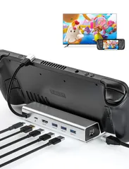 【美品】SteamDeckDock 純正 スチームデック ドック Amazon.co.jp: Steam Deck用ドック スチームデック専用ドック