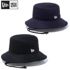 新品 NEWERA ニューエラ アドベンチャーハット バケットハット バケハ 帽子 ハット 無地 ロゴ 刺繍 ライト シンプル アウトドア ユニセックス メンズ レディース ネイビー ブラック