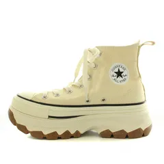コンバース CONVERSE ALL STAR R TREKWAVE Z HI オールスター RトレックウエーブZハイカット スニーカー US4 23cm バターホワイト 1SD838 /BBのサムネイル