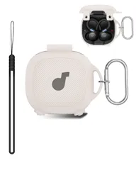 新品 For Anker Soundcore Sport X20 ケース YAJOJO ワイヤレス イヤーホン 充電ケースカバー カラビナ・キーチェーン付き シリコン保護ケース 落下防止 耐衝撃 防塵 キズ防止 指紋防止 Anker Soundcore Spo