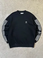 M adidas(アディダス) ADIDAS ロックアップ クルー パーカー 黒