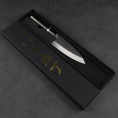 出刃包丁 5寸（刃渡り150mm）普通表面仕上げ 本刃付け 八角柄（購入時選択可能）